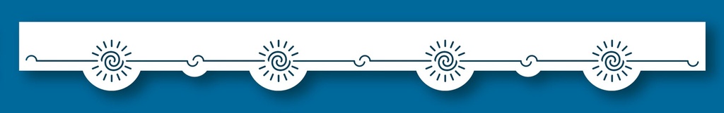 Bande de rive décorative ETHNIK (N°9)
