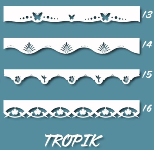 Frise décorative TROPIK