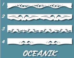Bande de rive décorative OCEANIK